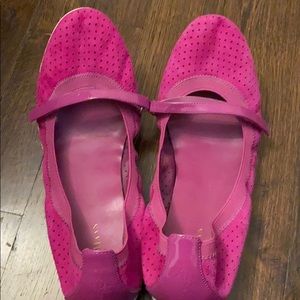 Cole Haan Hot pink ballet flats